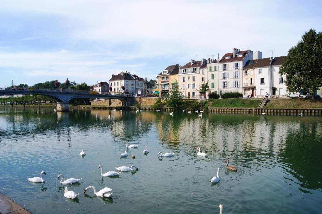 Coeur De Ville Avec Parking+Gare A Proximite De Disney Et Paris Lagny-sur-Marne Ngoại thất bức ảnh